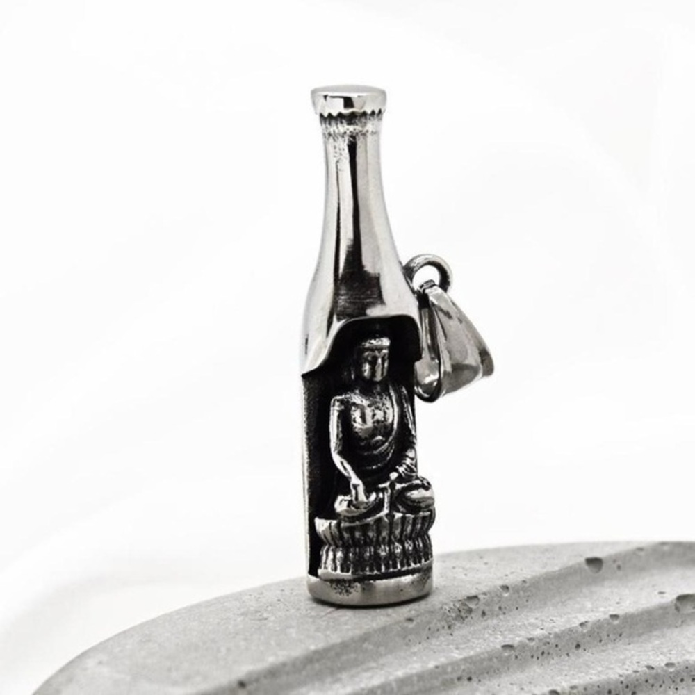 Buddha Bottle Pendant
